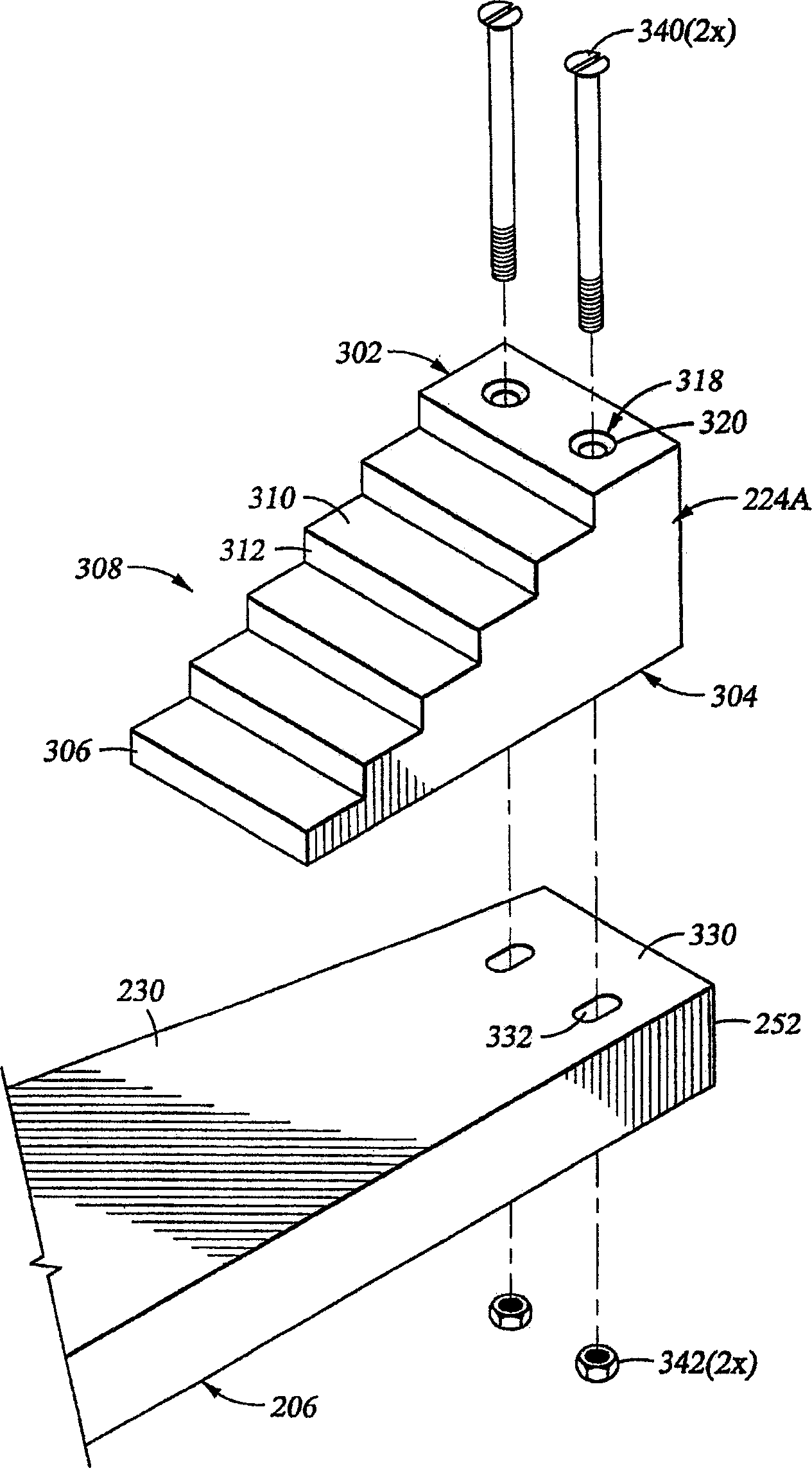 End effector assembly for supporting substrates