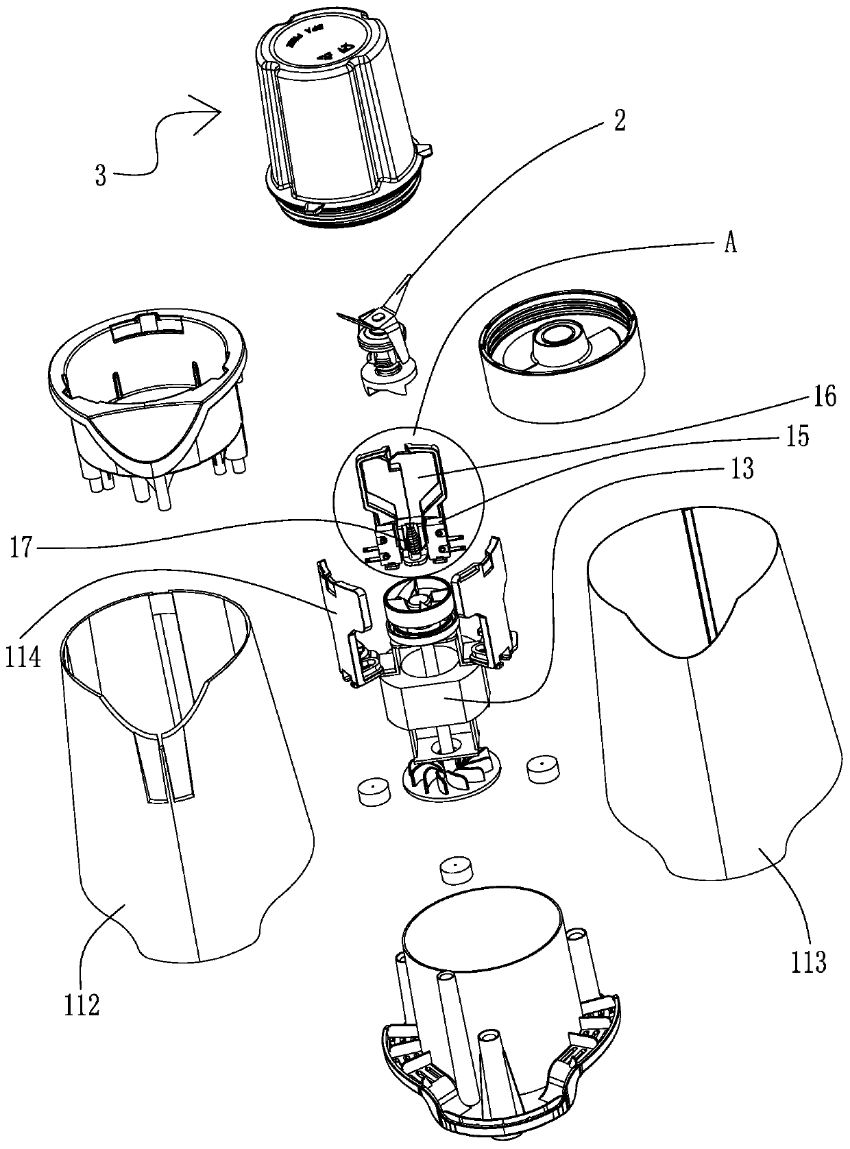 food mixing machine