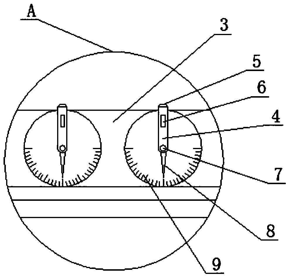 Cycloid demonstration teaching aid for advanced mathematical teaching and use method