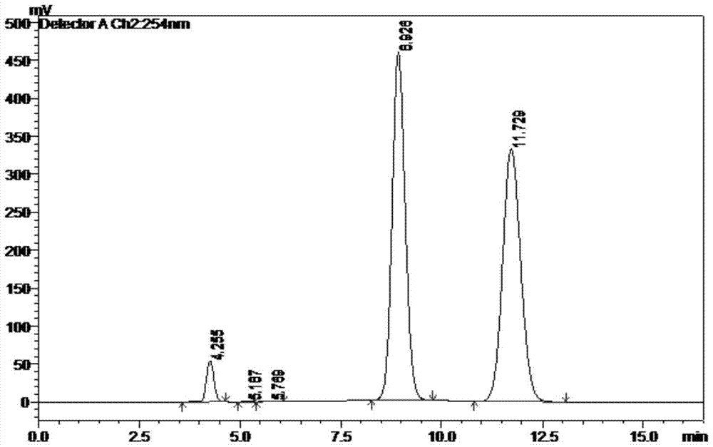 Two enantiomers of 2,6-diamido triptycene and detection and separation method thereof