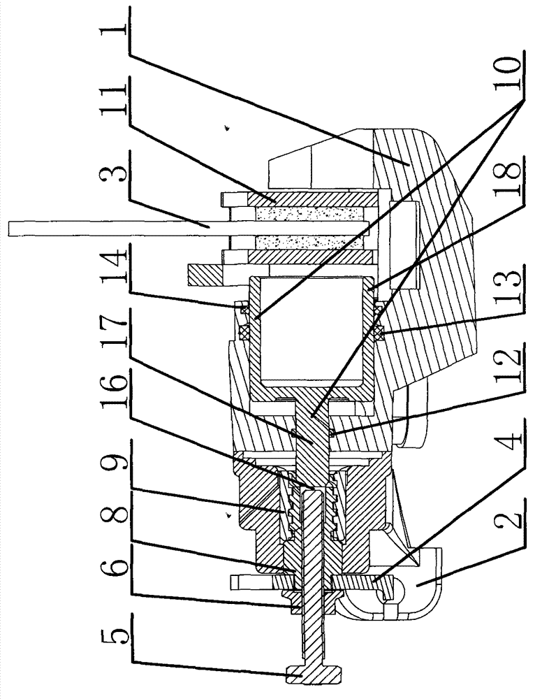 Mechanical parking device of dune buggy