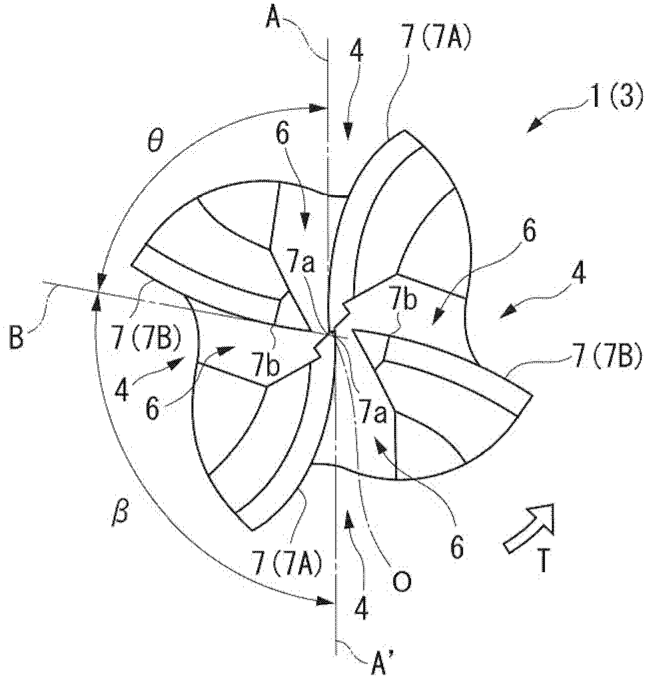 Ball end mill