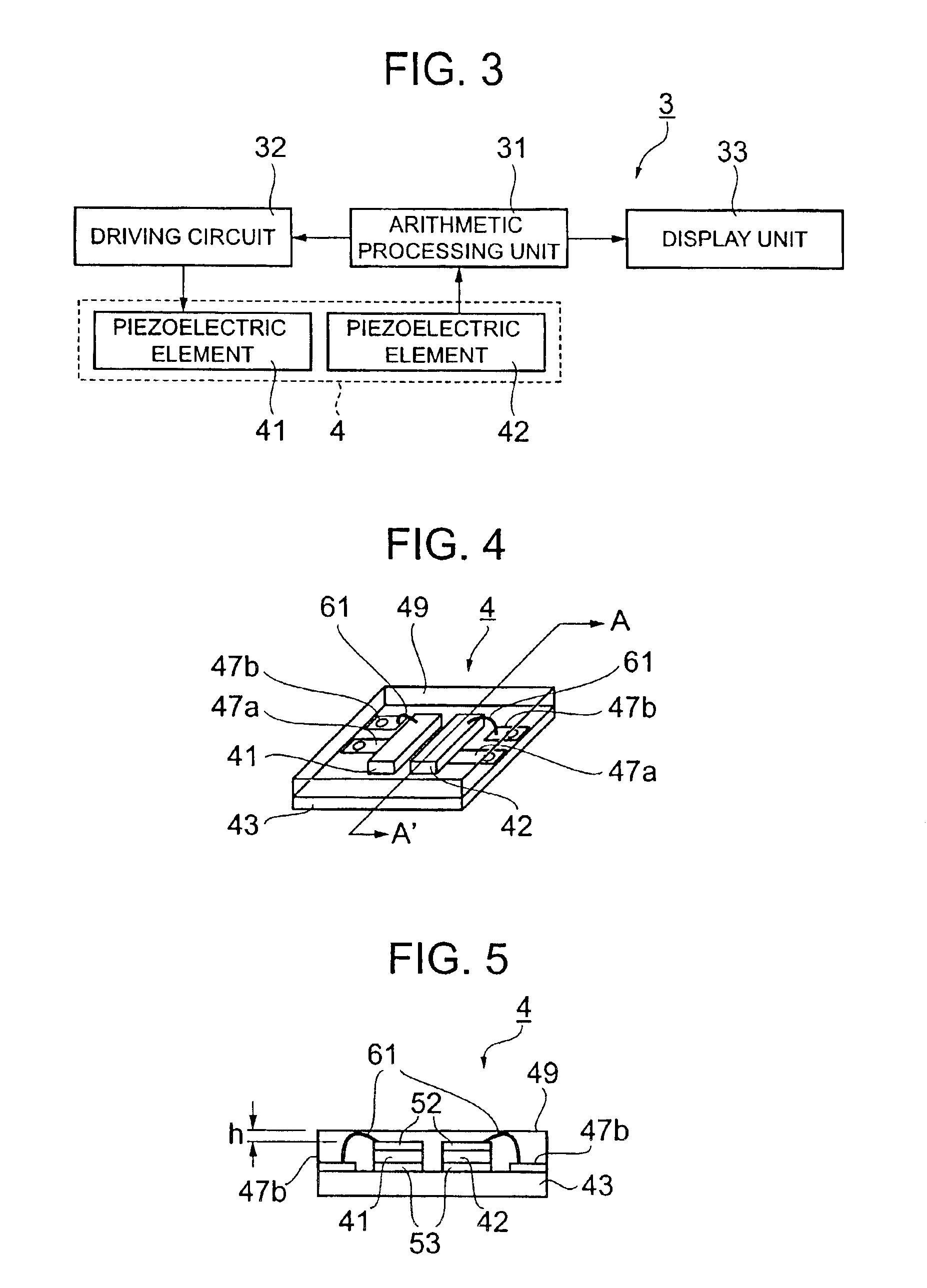 Piezoelectric transducer, manufacturing method of piezoelectric transducer and pulse wave detector