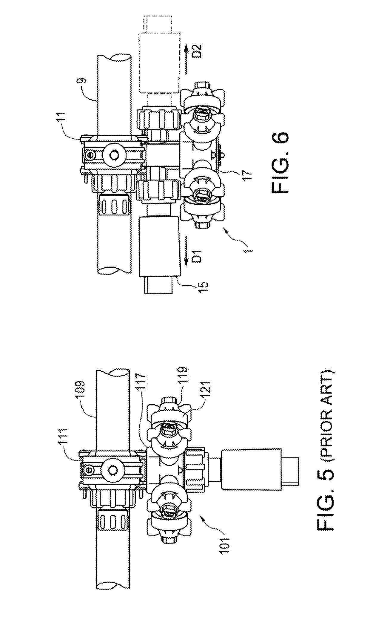 Multi-position sprayer component for spraying implements