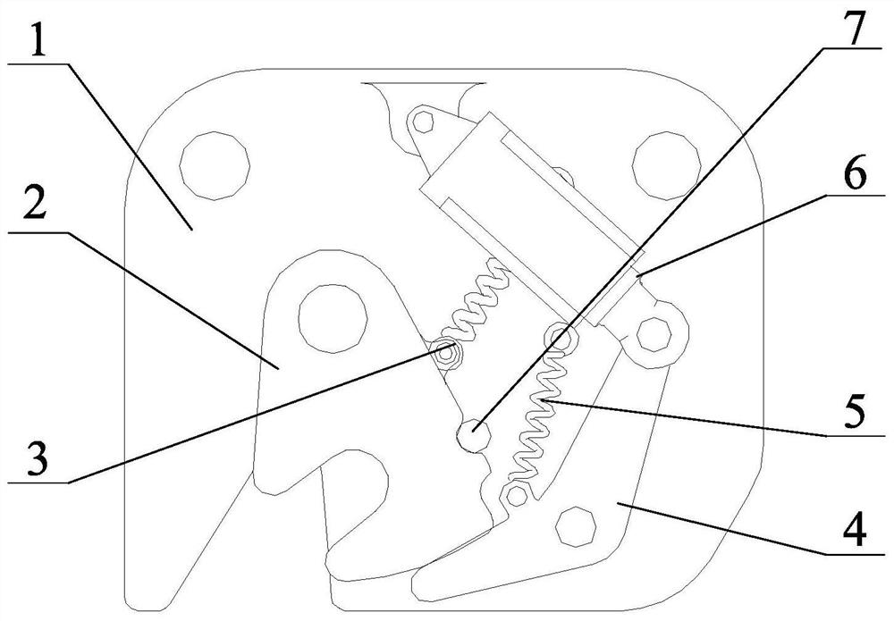 An unlocking device and its application in spacecraft landing stability test