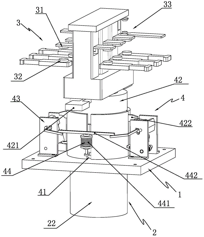 Permanent magnet contactor with breaking protection device