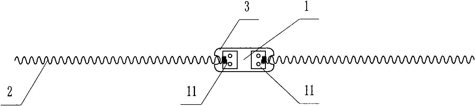 RFID (Radio Frequency Identification Device) tire electronic tag and manufacturing method thereof