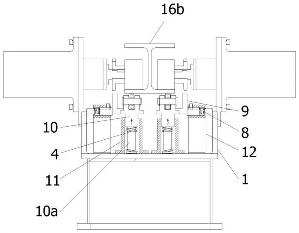 Mine track type inspection climbing robot