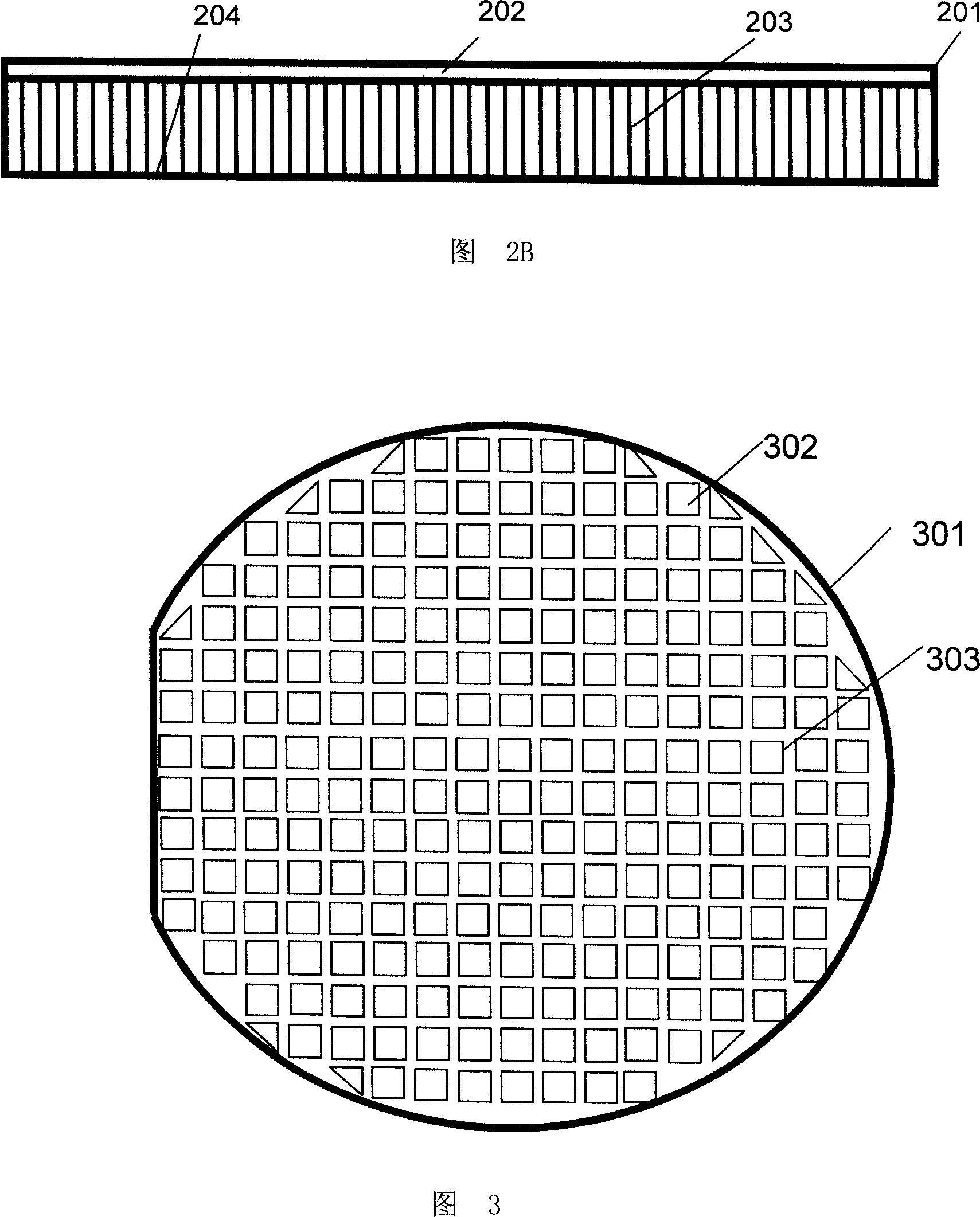 A porous silicon chip and its preparing method