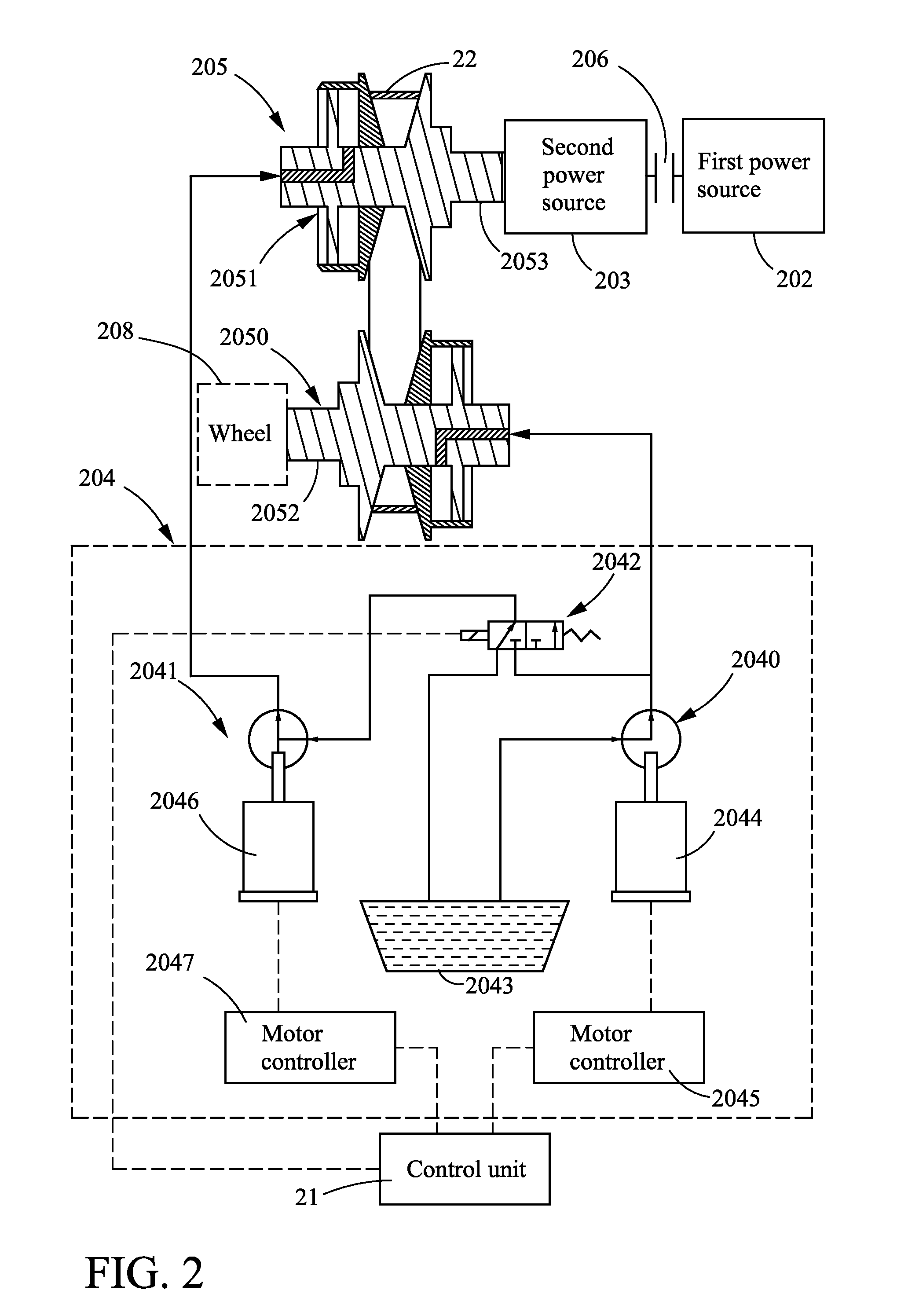 Method and system for controlling hydraulic apparatus for continuously variable transmission of hybrid vehicle system