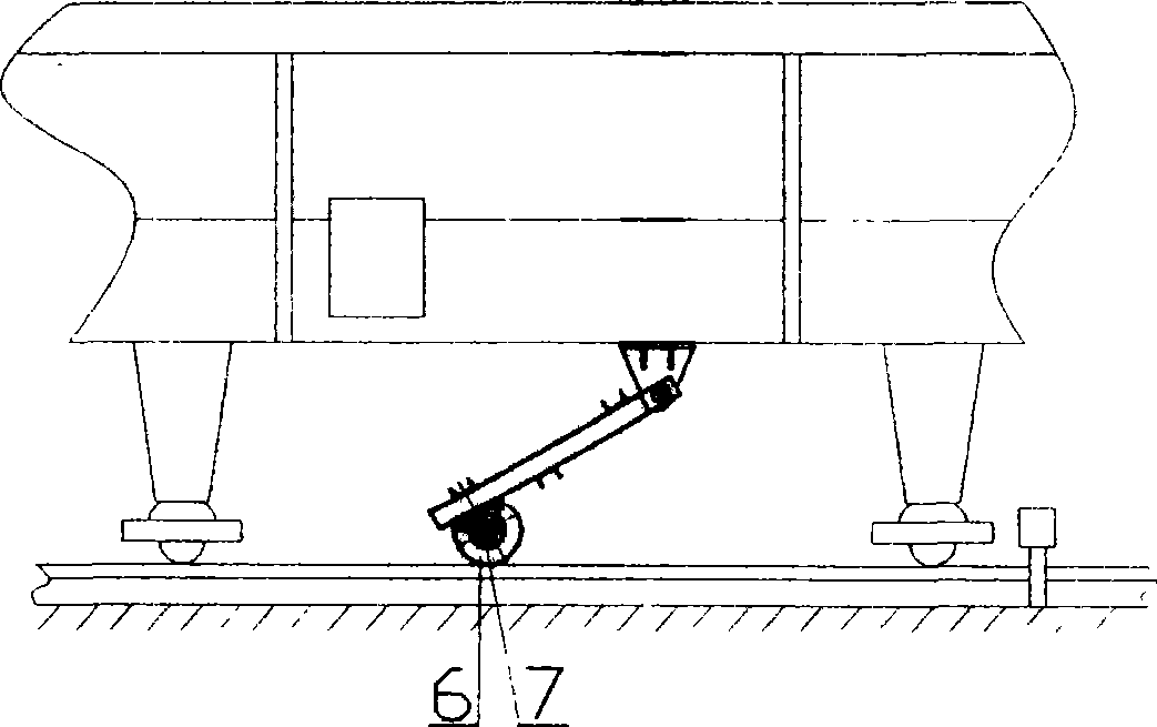 Multipoint location system for rail vehicle go and back running