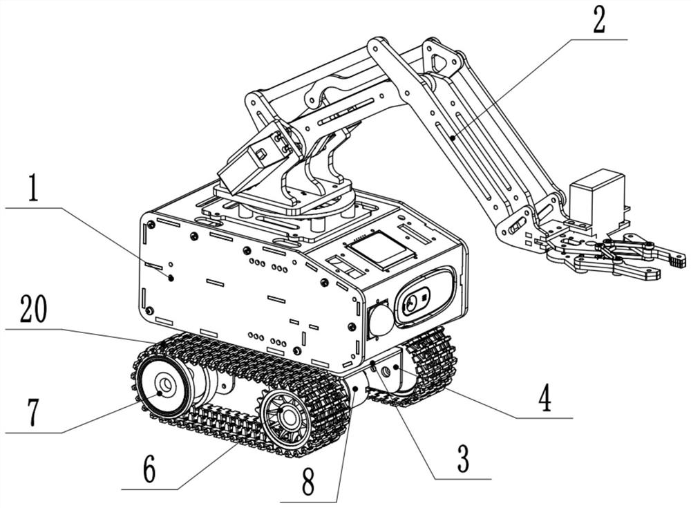 Robot motor protection mechanism