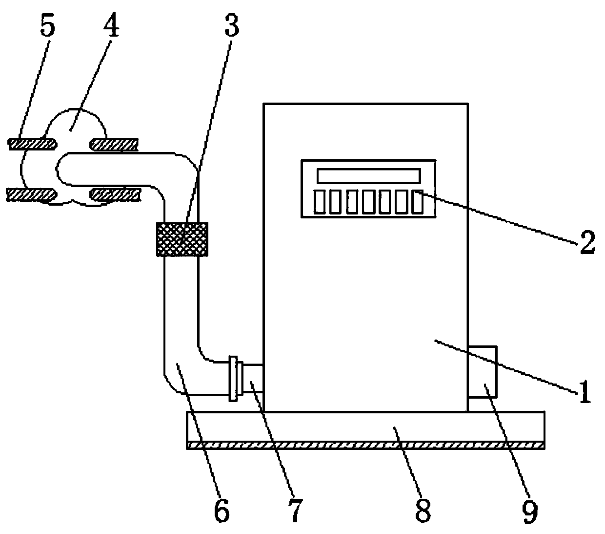 Simple respirator and respiration mask thereof