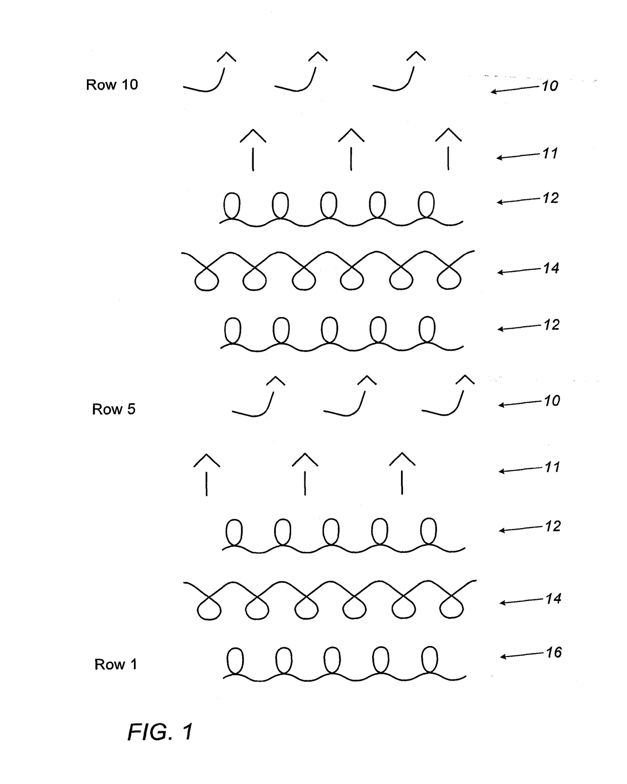 A self-attaching fabric and methods of manufacturing same