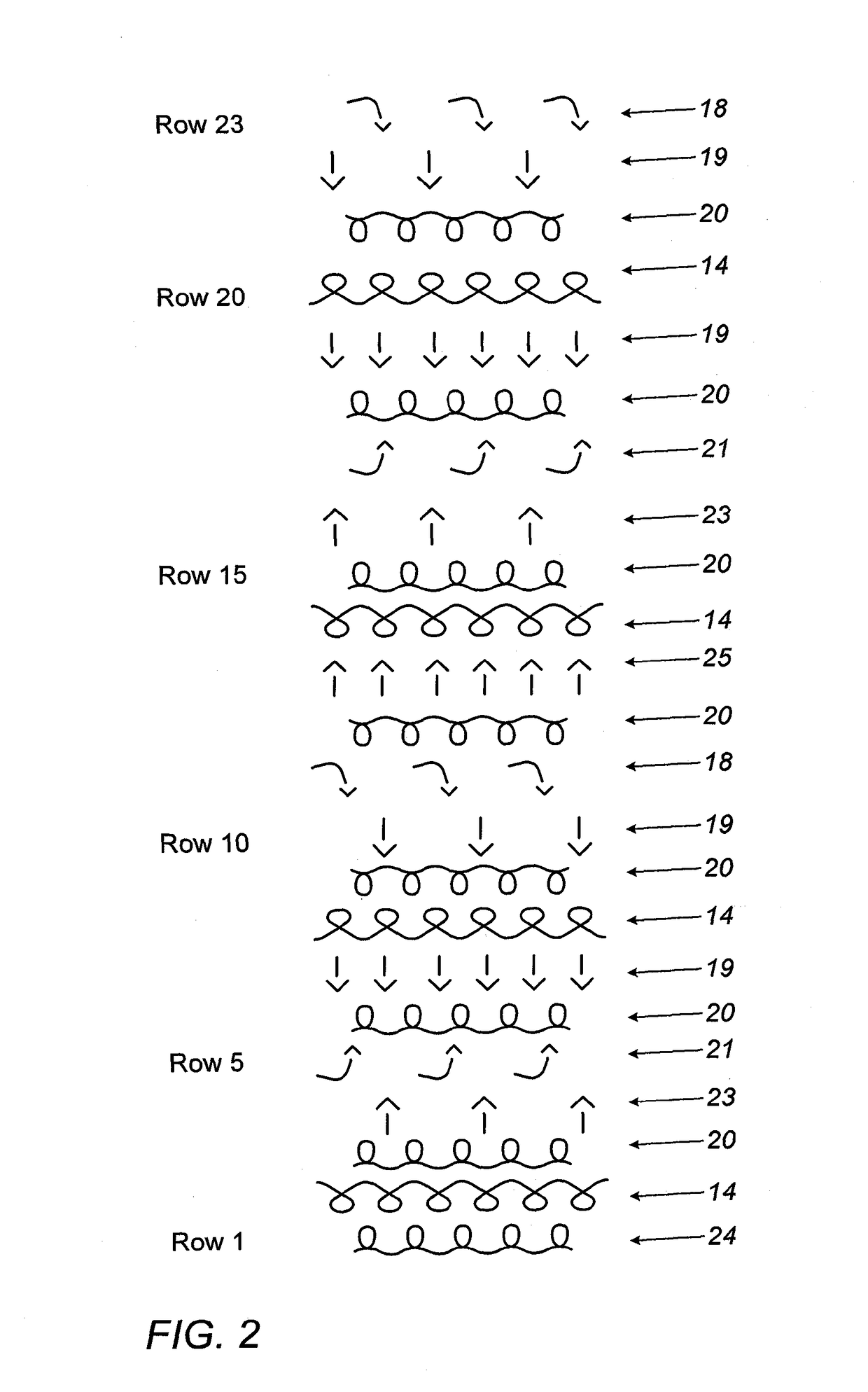 A self-attaching fabric and methods of manufacturing same