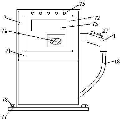 A new energy electric vehicle charging device