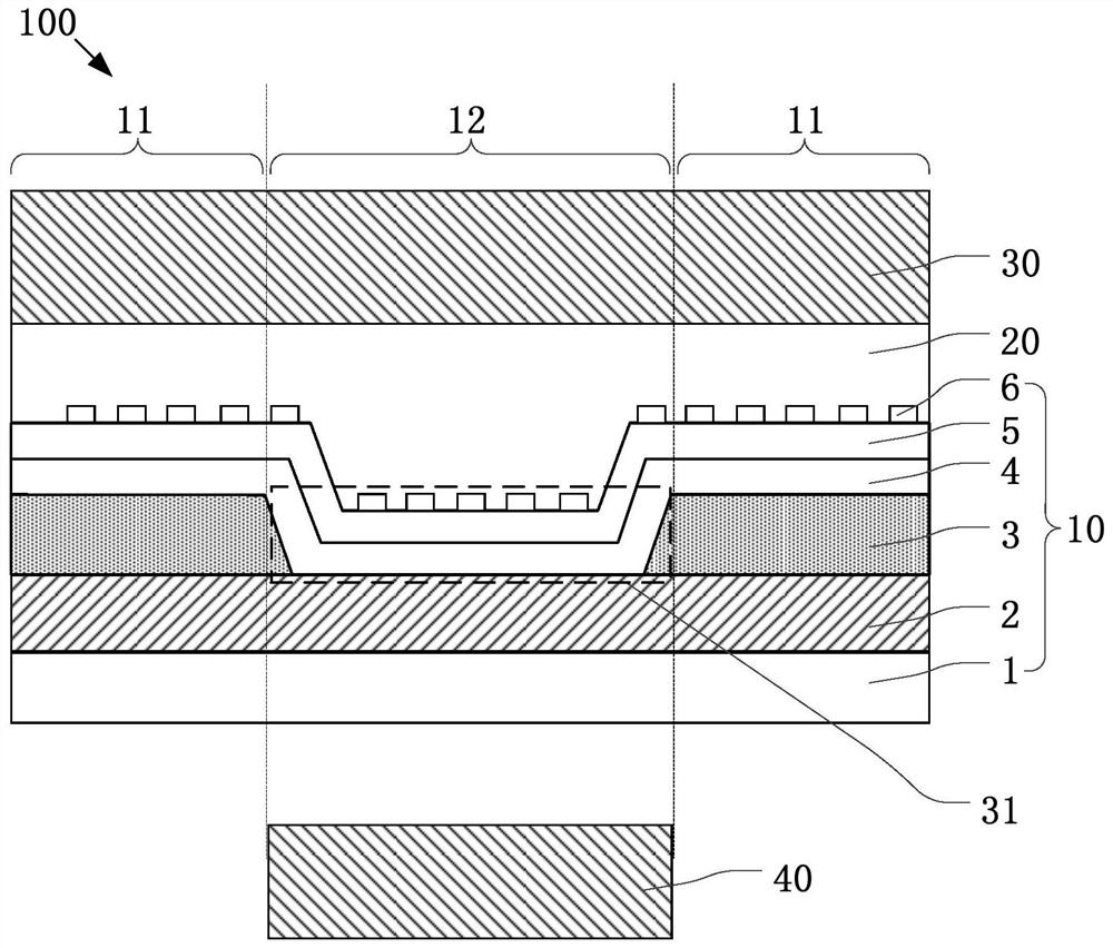 Array substrate, display panel and method for manufacturing the array substrate