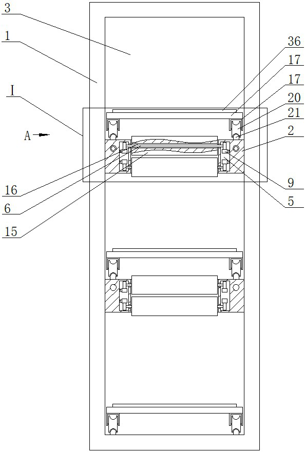 A device for automatically adjusting the temperature in a prefabricated building maintenance kiln