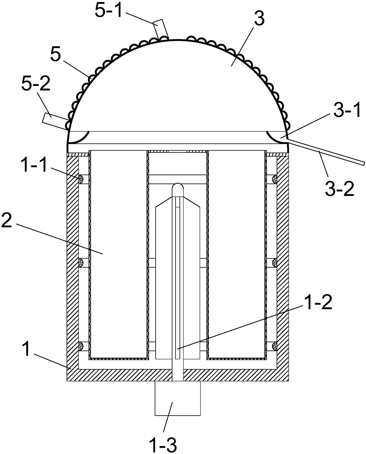 Infrared drying apparatus for edible fungi