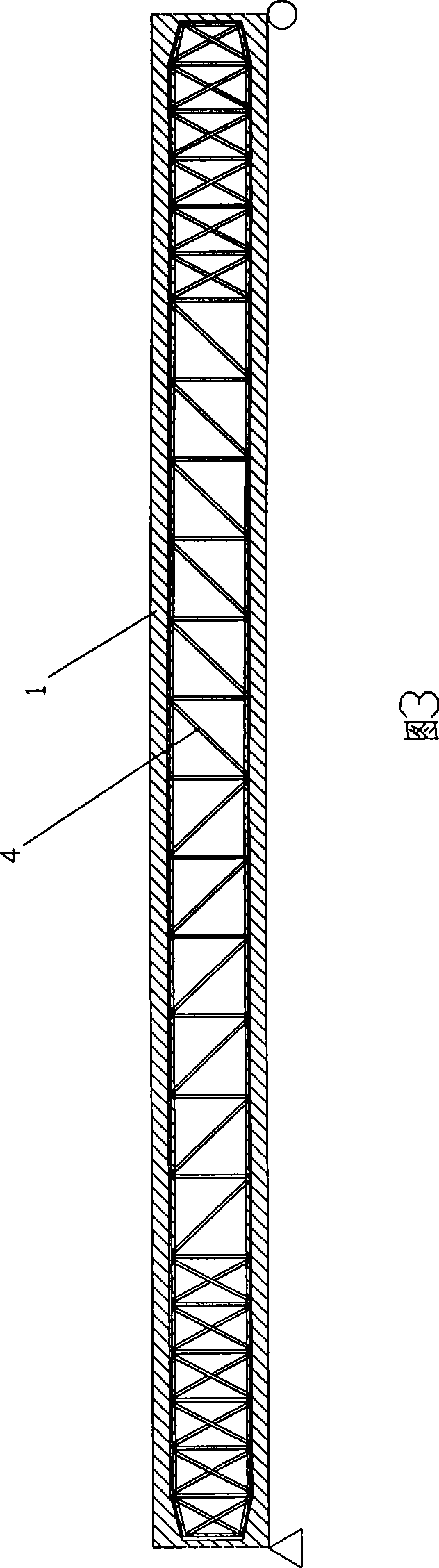 Concrete box girder bridge widening and reinforced structure and construction method thereof