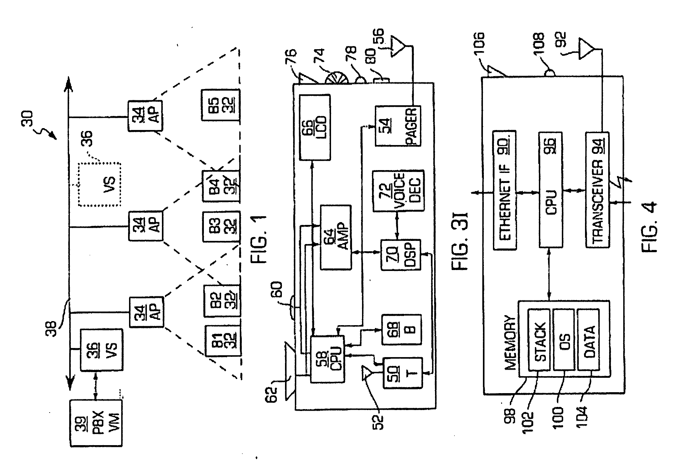 Voice-controlled communications system and method having an access device
