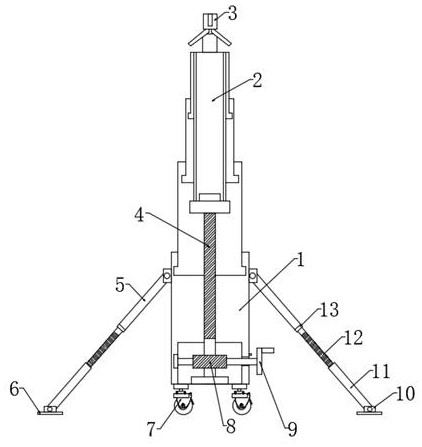 Lifting device for cable erection