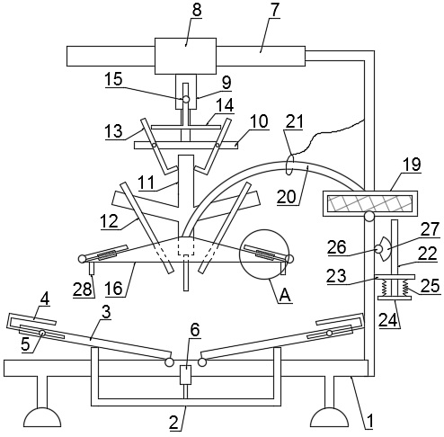 An argon arc welding machine for splicing stainless steel plate processing