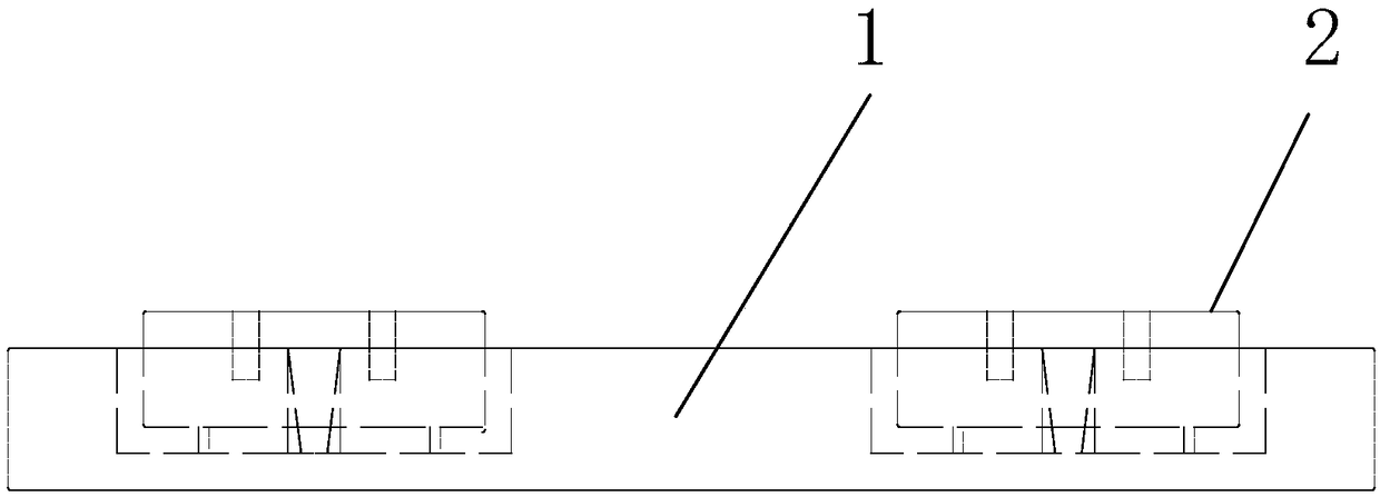 Manufacturing method of multi-stage prefabricated rail plates