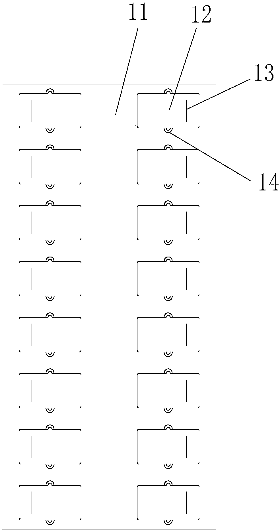 Manufacturing method of multi-stage prefabricated rail plates