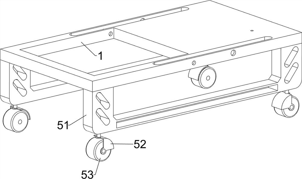 Medical transport bed with quickly unfolded guardrails for emergency department