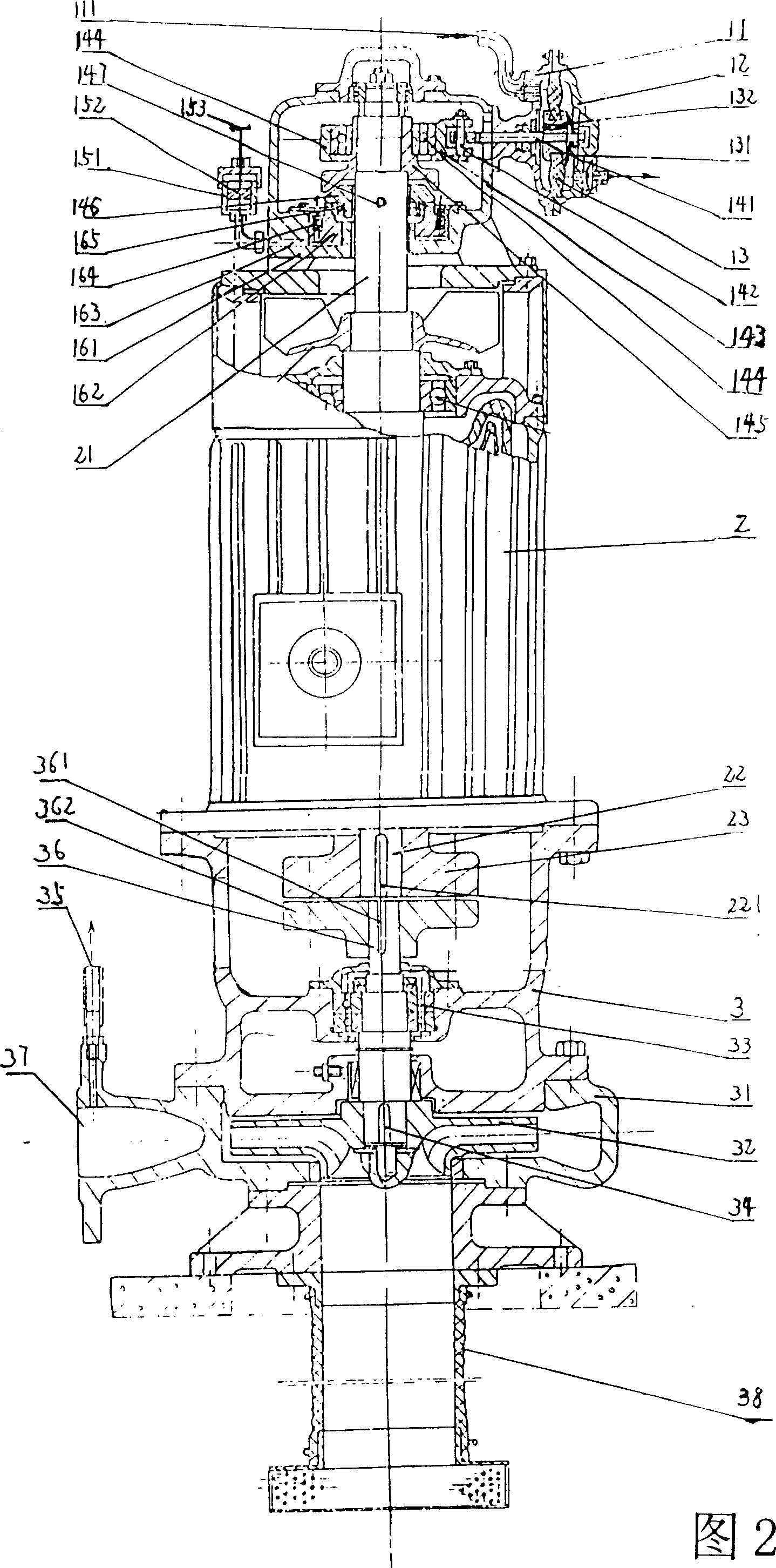 Strong selfpriming pump