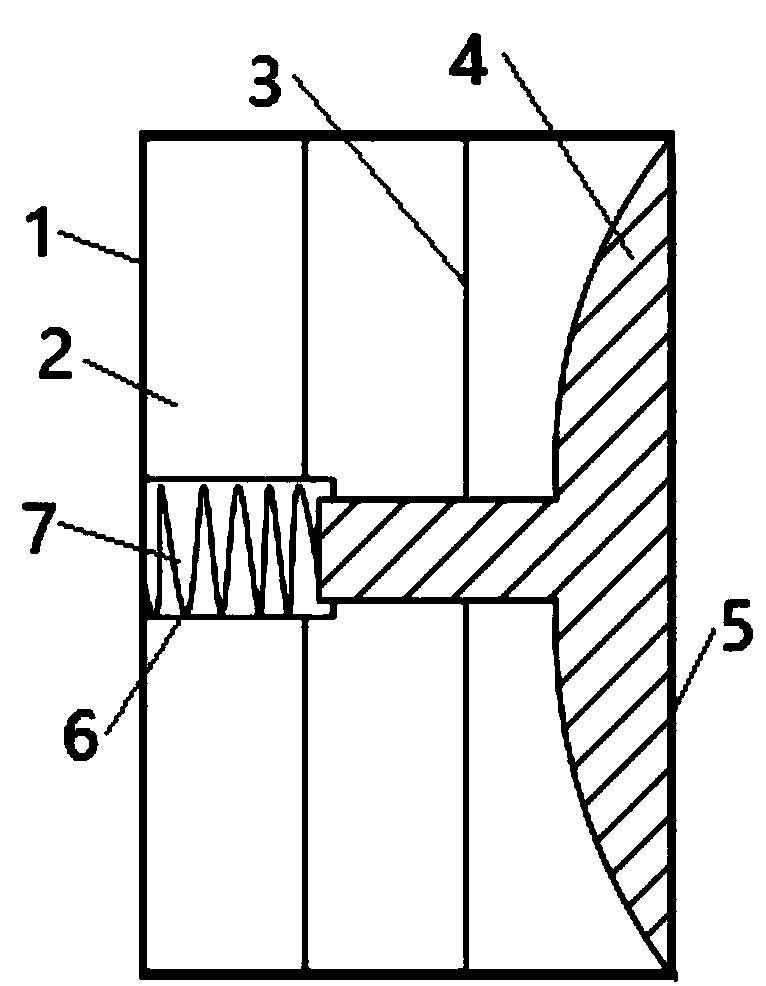 High-efficiency heat-insulation storage device and structure for space station