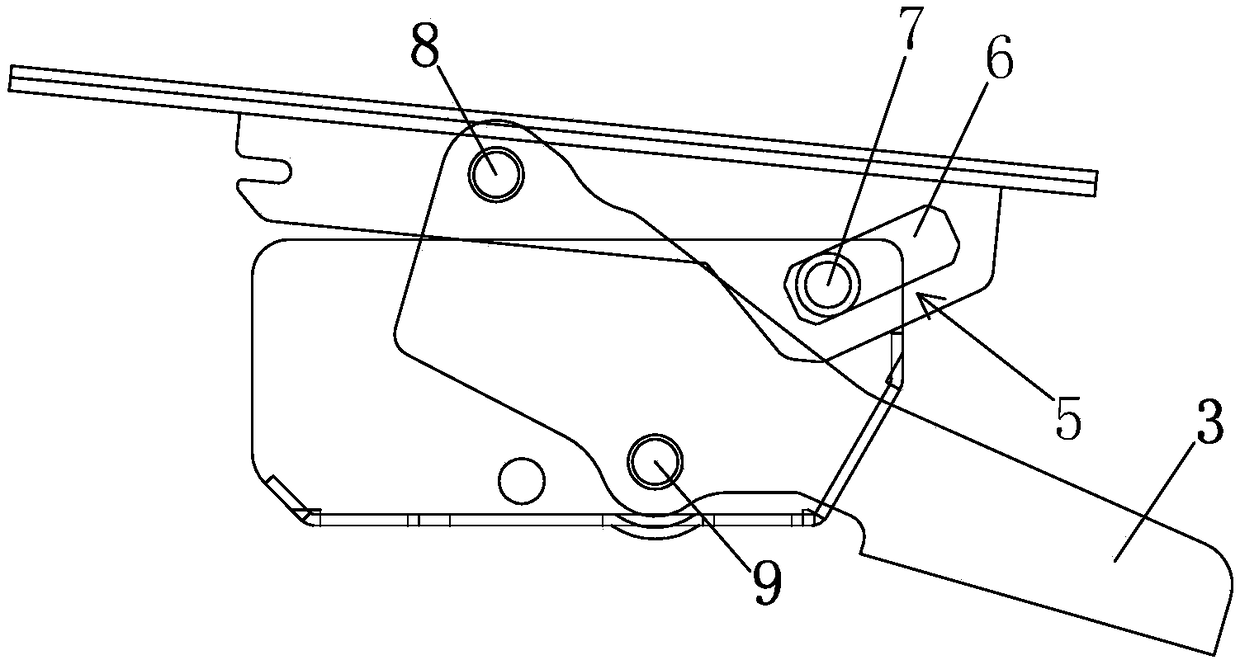 Locking mechanism of backrest-seat synchronous linkage device for office chair