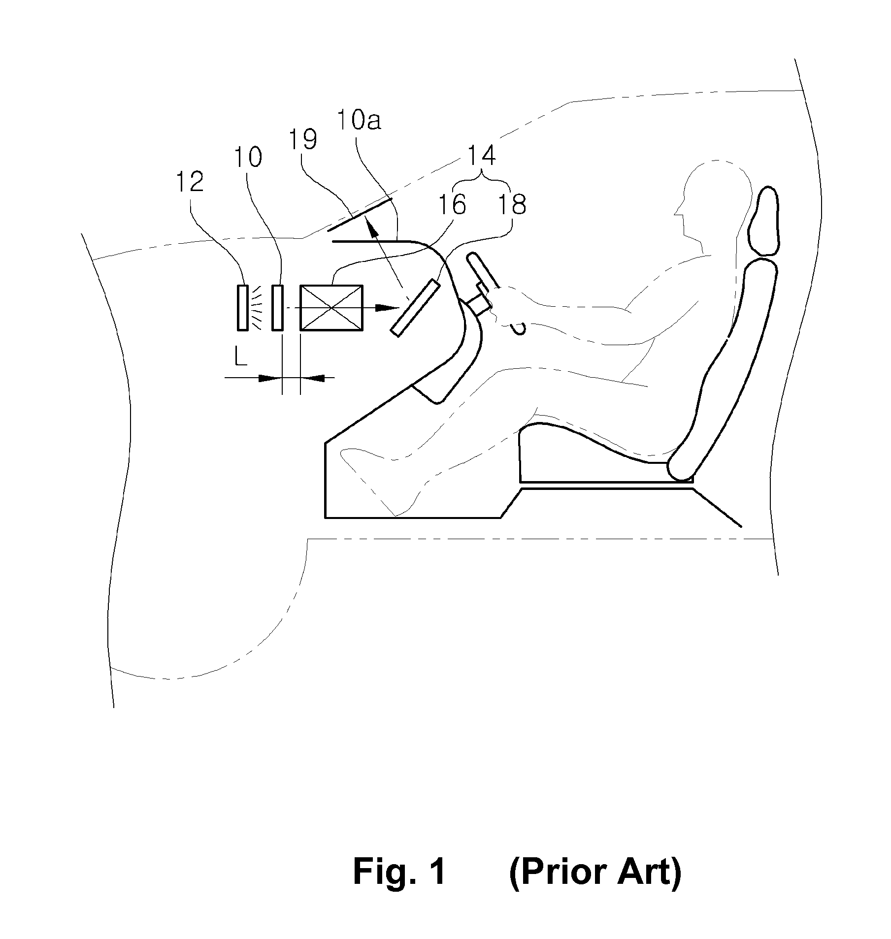 Optical System for Use in a Vehicle Head-Up Display