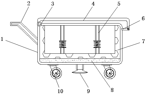 Semi-finished product lactobacillus fermentation food preservation and transportation device