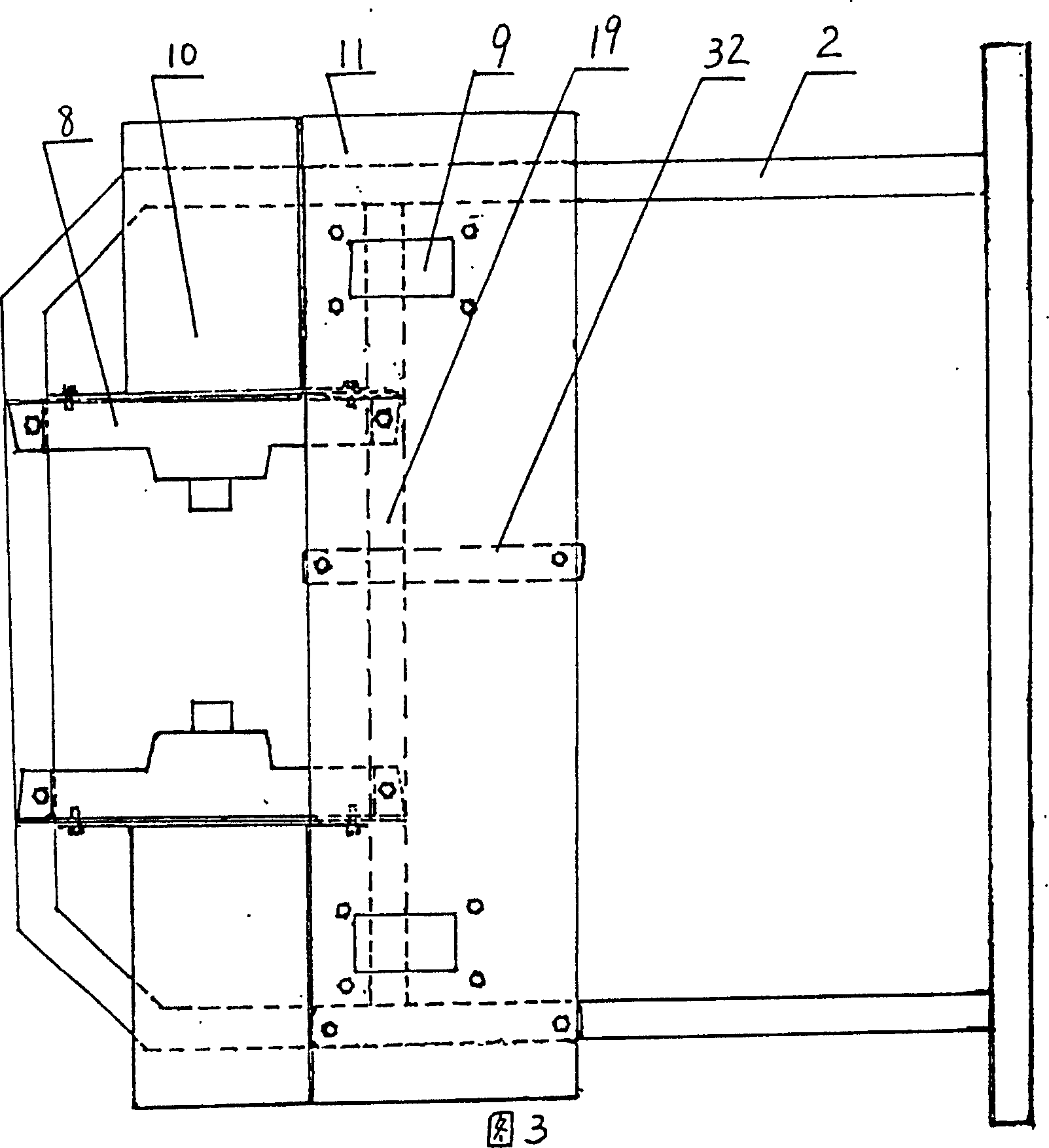 Self controlling location seeding mechine