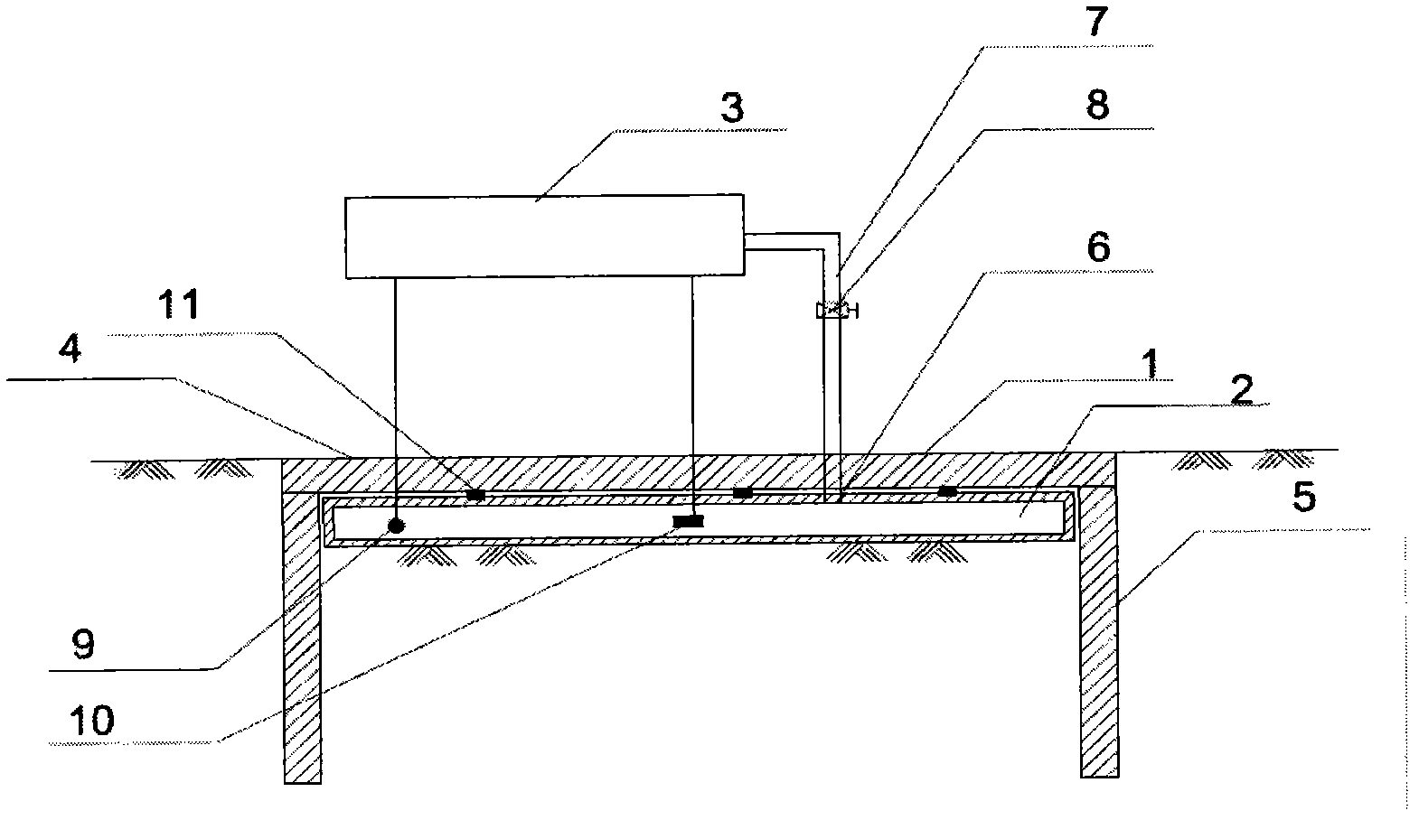 Foundation system capable of controlling settlement