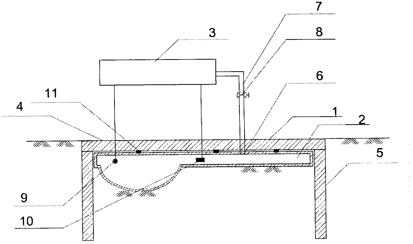 Foundation system capable of controlling settlement