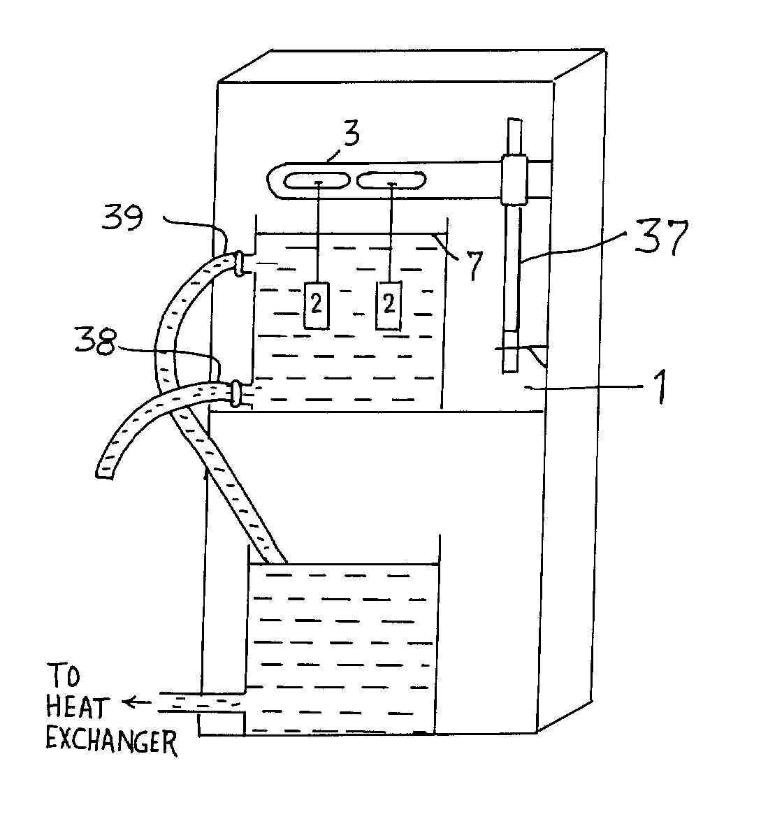 Process for forming coatings on metallic bodies and an apparatus for carrying out the process