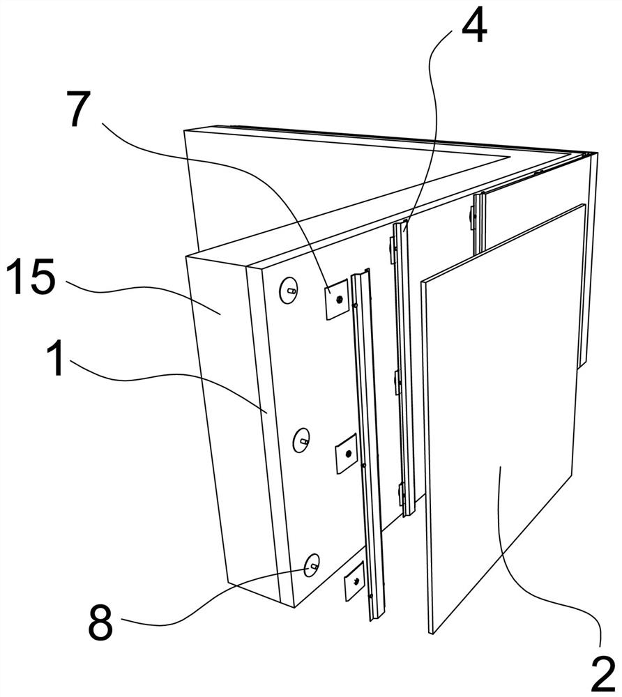 Integral type internal thermal insulation installation method