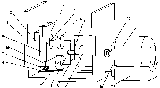 Leather shoe shaping machine with shoe poLish appLying mechanism