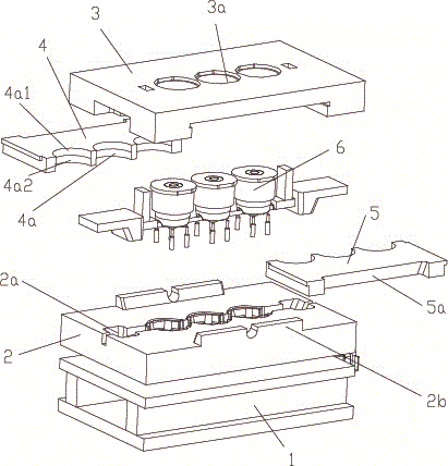 Mould for one-piece base