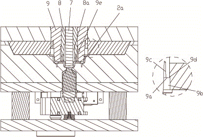 Mould for one-piece base