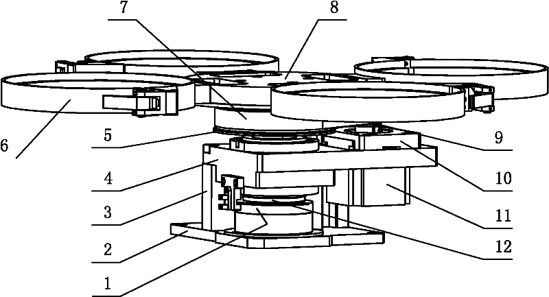 Rotary positioning mechanism of LED die bonder