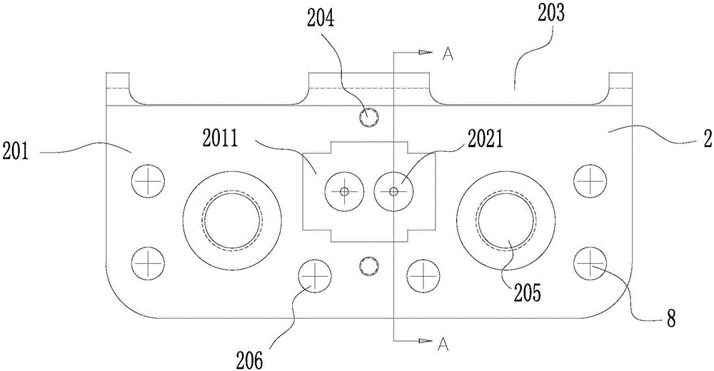 Double-locking full-time protection safety device