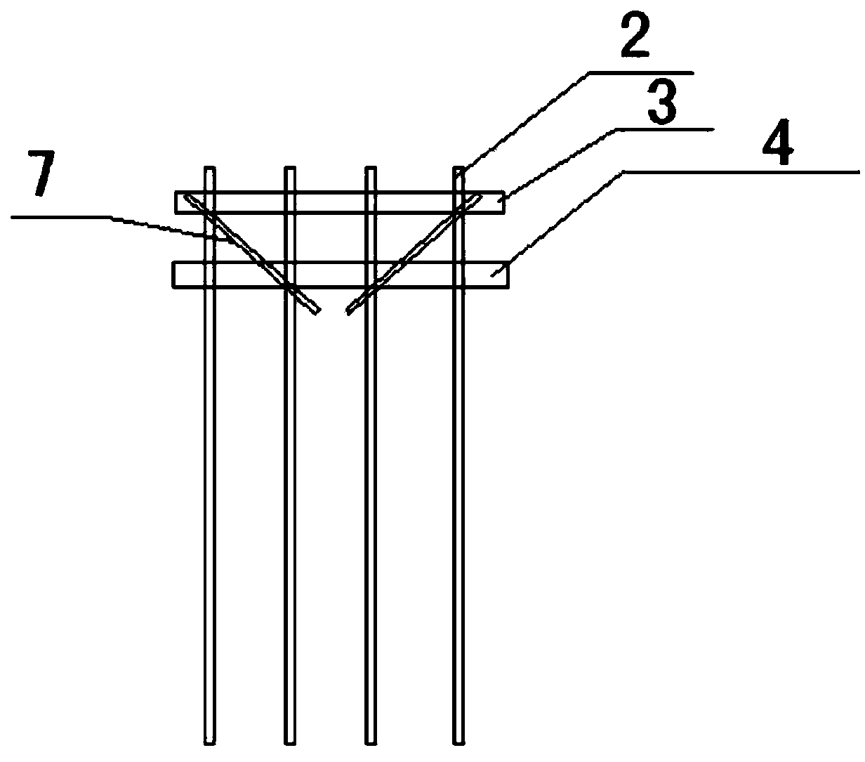 Aeration equipment for prawn raising in rice field