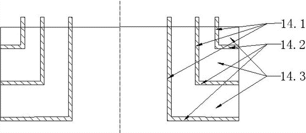 Supergravity device for rapidly dissolving water-soluble polymers