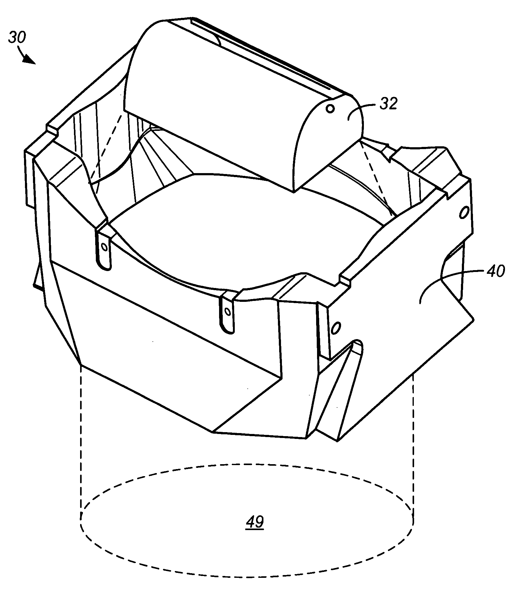 Apparatus and method for treating a substrate with UV radiation using primary and secondary reflectors