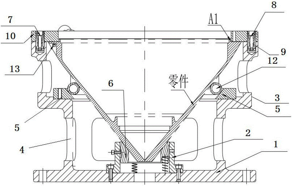 Process method of improving wall thickness uniformity of closed thin-walled rotary part