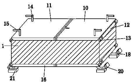 Drying device for agricultural planting